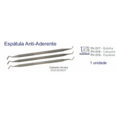 ESPATULA dental COM BOLINHA ANTI ADERENTE